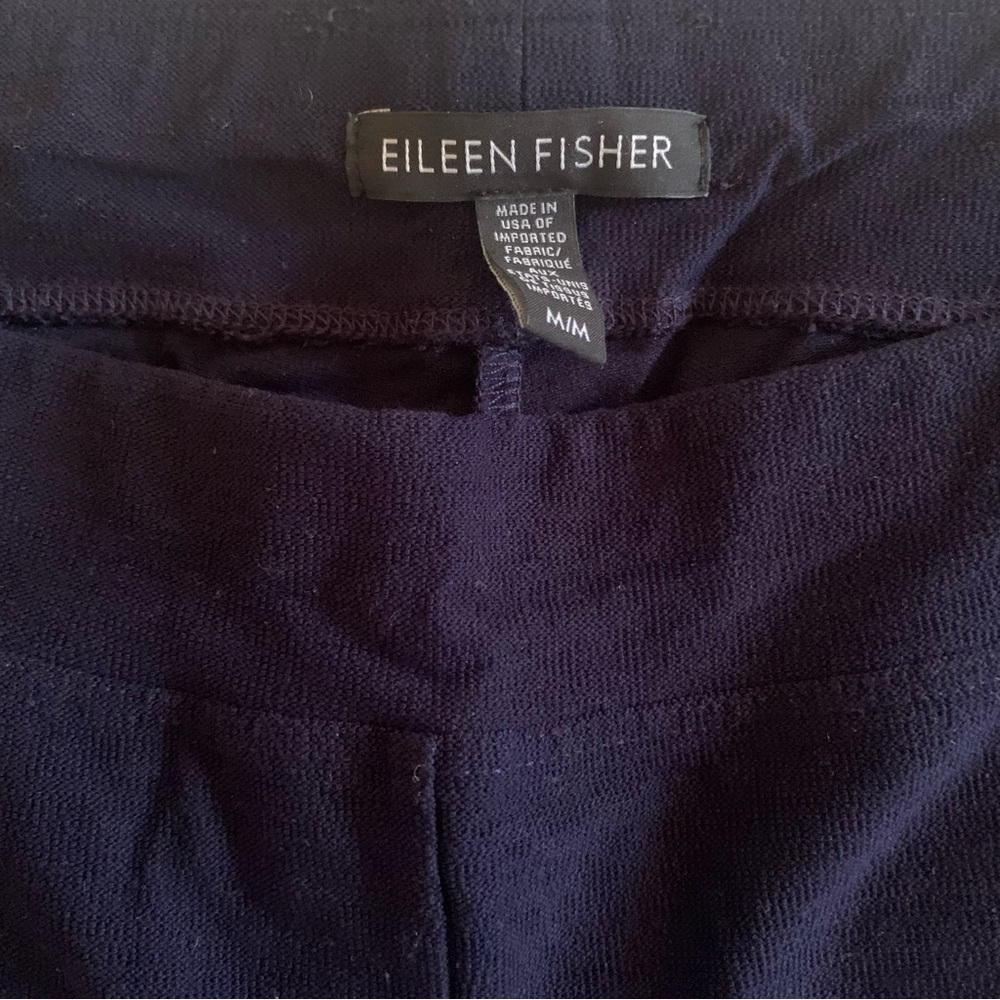 Eileen Fisher Navy Stretch Pants